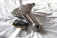 Aluminum Motorcycle Brake Caliper AFTER Chrome-Like Metal Polishing and Buffing Services