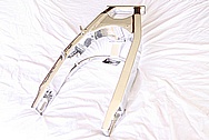 Motorcycle Aluminum Swingarm AFTER Chrome-Like Metal Polishing and Buffing Services / Resoration Services