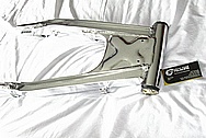 Motorcycle Aluminum Swingarm AFTER Chrome-Like Metal Polishing and Buffing Services / Resoration Services