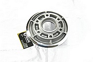 Motorcycle Aluminum Wheel Hub AFTER Chrome-Like Metal Polishing and Buffing Services / Resoration Services 