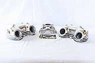 Triumph Motorcycle Steel Hardware AFTER Chrome-Like Metal Polishing and Buffing Services / Restoration Services