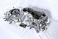Motorcycle Aluminum Engine Cases AFTER Chrome-Like Metal Polishing and Buffing Services / Restoration Services
