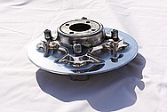 Aluminum Motorcycle Hub AFTER Chrome-Like Metal Polishing and Buffing Services