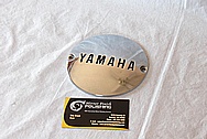 Yamaha XS650 Aluminum Motorcycle Engine Cover Pieces AFTER Chrome-Like Metal Polishing and Buffing Services / Restoration Services