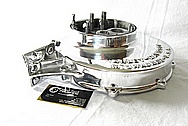 Harley Davidson Aluminum Motorcycle Parts AFTER Chrome-Like Metal Polishing and Buffing Services / Restoration Services 