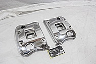 Buell XP Aluminum Motorcycle Engine Cover Pieces AFTER Chrome-Like Metal Polishing and Buffing Services / Restoration Services