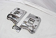 Buell XP Aluminum Motorcycle Engine Cover Pieces AFTER Chrome-Like Metal Polishing and Buffing Services / Restoration Services