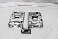 Buell XP Aluminum Motorcycle Engine Cover Pieces AFTER Chrome-Like Metal Polishing and Buffing Services / Restoration Services