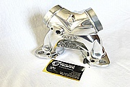 Harley Davidson S&S Aluminum Motorcycle Engine Intake X Piece AFTER Chrome-Like Metal Polishing and Buffing Services / Restoration Services