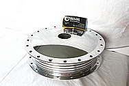 Harley Davidson Sportster Aluminum Front Hub AFTER Chrome-Like Metal Polishing and Buffing Services / Restoration Services 