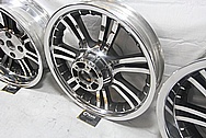 2013 Harley Davidson Tri-Glide Trike Aluminum Wheels AFTER Chrome-Like Metal Polishing and Buffing Services / Restoration Services