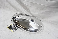 1973 Suzuki GT750 Motorcycle Engine Cover Piece AFTER Chrome-Like Metal Polishing and Buffing Services / Restoration Services