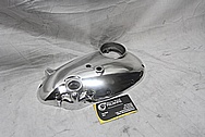 1973 Suzuki GT750 Motorcycle Engine Cover Piece AFTER Chrome-Like Metal Polishing and Buffing Services / Restoration Services