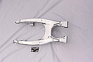 Motorcycle Aluminum Swingarm AFTER Chrome-Like Metal Polishing and Buffing Services