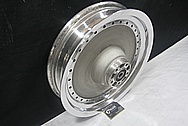 Aluminum Motorcycle Wheel AFTER Chrome-Like Metal Polishing and Buffing Services / Restoration Service