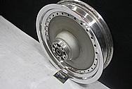 Aluminum Motorcycle Wheel AFTER Chrome-Like Metal Polishing and Buffing Services / Restoration Service