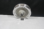 Aluminum Motorcycle Wheel AFTER Chrome-Like Metal Polishing and Buffing Services / Restoration Service