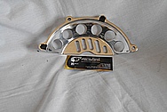 Ducati Steel Motorcycle Engine Cover Piece AFTER Chrome-Like Metal Polishing and Buffing Services / Restoration Services