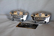 Ducati Motorcycle Engine Cover Pieces AFTER Chrome-Like Metal Polishing and Buffing Services / Restoration Services