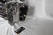 Aluminum Motorcycle Engine Case AFTER Chrome-Like Metal Polishing and Buffing Services / Restoration Services