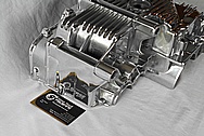 Aluminum Motorcycle Engine Cover Pieces and Engine Case AFTER Chrome-Like Metal Polishing and Buffing Services / Restoration Services