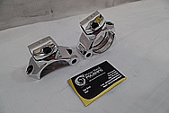 Aluminum Motorcycle Brackets AFTER Chrome-Like Metal Polishing and Buffing Services / Restoration Services