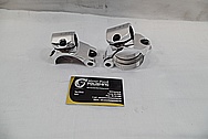 Aluminum Motorcycle Brackets AFTER Chrome-Like Metal Polishing and Buffing Services / Restoration Services