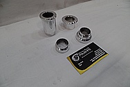 Steel and Aluminum Motorcycle Hardware Pieces AFTER Chrome-Like Metal Polishing and Buffing Services / Restoration Services