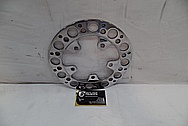Steel Motorcycle Rotor and Aluminum Piece AFTER Chrome-Like Metal Polishing and Buffing Services / Restoration Services