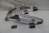 Aluminum Motorcycle Frames AFTER Chrome-Like Metal Polishing and Buffing Services / Restoration Services