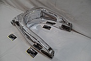 Aluminum Motorcycle Brackets AFTER Chrome-Like Metal Polishing and Buffing Services / Restoration Services