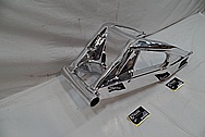 Aluminum Motorcycle Frames AFTER Chrome-Like Metal Polishing and Buffing Services / Restoration Services