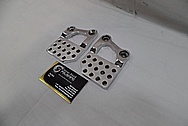 Aluminum Motorcycle Brackets AFTER Chrome-Like Metal Polishing and Buffing Services / Restoration Services