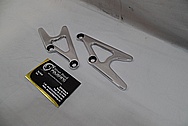 Aluminum Motorcycle Brackets AFTER Chrome-Like Metal Polishing and Buffing Services / Restoration Services