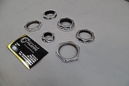 Steel and Aluminum Motorcycle Hardware Pieces AFTER Chrome-Like Metal Polishing and Buffing Services / Restoration Services