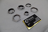 Steel and Aluminum Motorcycle Hardware Pieces AFTER Chrome-Like Metal Polishing and Buffing Services / Restoration Services