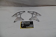 Aluminum Motorcycle Brackets AFTER Chrome-Like Metal Polishing and Buffing Services / Restoration Services