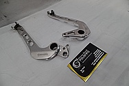 Aluminum Motorcycle Brackets AFTER Chrome-Like Metal Polishing and Buffing Services / Restoration Services