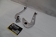 Aluminum Motorcycle Brackets AFTER Chrome-Like Metal Polishing and Buffing Services / Restoration Services