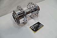 Aluminum Motorcycle Hub Piece AFTER Chrome-Like Metal Polishing and Buffing Services / Restoration Services