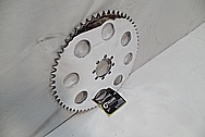 Motorcycle Sprocket Piece AFTER Chrome-Like Metal Polishing and Buffing Services / Restoration Services