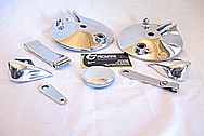 1959 German Moped Parts NSU Quickly TT (59cc) AFTER Chrome-Like Metal Polishing and Buffing Services