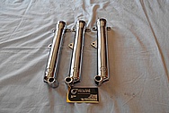 Aluminum Motorcycle Fork Tubes AFTER Chrome-Like Metal Polishing and Buffing Services / Restoration Services