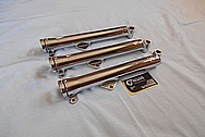 Aluminum Motorcycle Fork Tubes AFTER Chrome-Like Metal Polishing and Buffing Services / Restoration Services