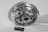 Aluminum Motorcycle Hubs AFTER Chrome-Like Metal Polishing and Buffing Services / Restoration Services