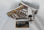 Aluminum Motorcycle Stem AFTER Chrome-Like Metal Polishing and Buffing Services / Restoration Services