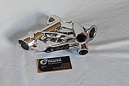Aluminum Motorcycle Stem AFTER Chrome-Like Metal Polishing and Buffing Services / Restoration Services