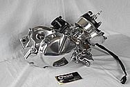 Motorcycle Aluminum Factory Racing Engine Block,Engine Covers and Carburetor AFTER Chrome-Like Metal Polishing and Buffing Services / Restoration Services