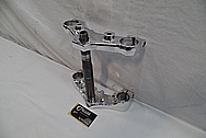 Aluminum Motorcycle Triple Trees AFTER Chrome-Like Metal Polishing and Buffing Services / Restoration Services
