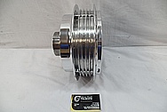 Aluminum Motorcycle Hub AFTER Chrome-Like Metal Polishing and Buffing Services / Restoration Services